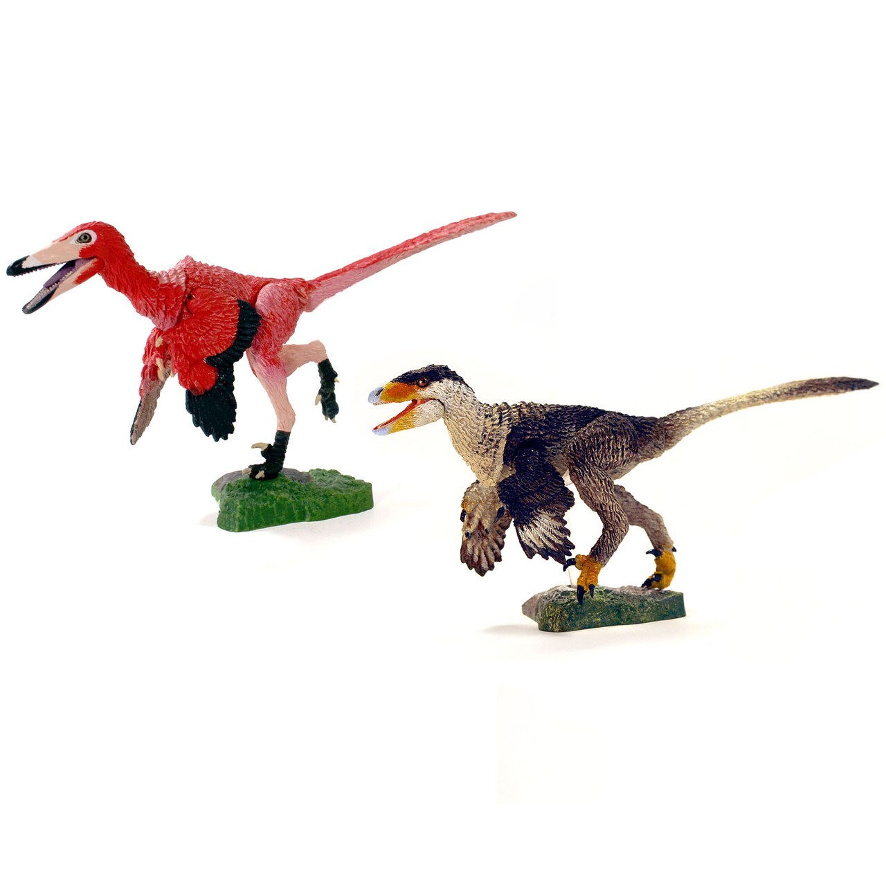 Beasts of the Mesozoic: Western Dinosaur 2-Pack - 6" Buitreraptor g. & Young Stenonychosaurus i. - 1/6th Scale, 2 Articulated Raptor Action Figures